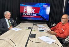 Ezizio Barbosa em entrevista na Fox TV Brasil.