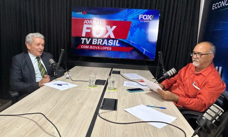 Ezizio Barbosa em entrevista na Fox TV Brasil.