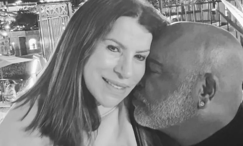 Geralda Helena e Rick Sollo em um momento juntos.