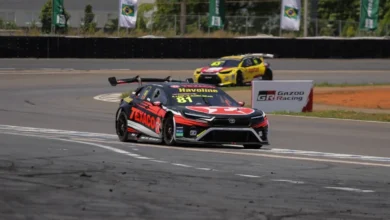 Vista do Autódromo Nelson Piquet em Brasília, local das provas de Stock Light e Stock Car.