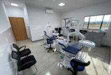 Fachada da UBS IX Benjamin em Hidrolândia, Goiás.