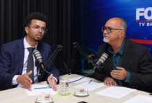 Advogado Márcio Silva em entrevista, discutindo eleições 2026.