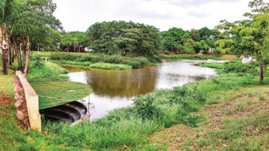 Vista do Parque Carmo Bernardes em Goiânia, local de futuras melhorias.