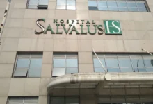 Fachada do Hospital Salvalus em São Paulo, onde ocorreram as mortes investigadas.