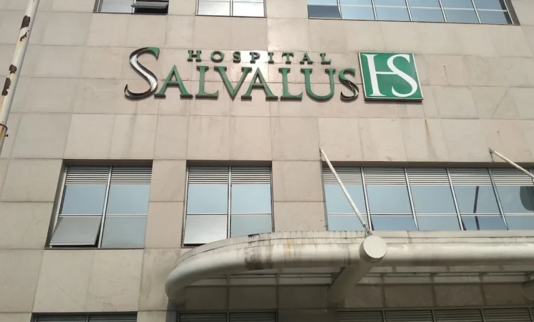 Fachada do Hospital Salvalus em São Paulo, onde ocorreram as mortes investigadas.