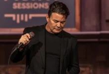 Renner Reis emocionado durante gravação em Paulínia.