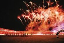Torcida do Vila Nova no estádio Onésio Brasileiro Alvarenga.